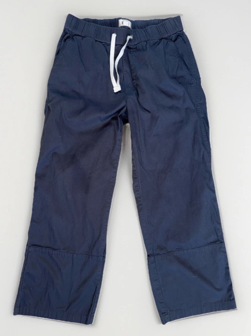 Pact Women's Daily Twill Crop Pant Sz Small Organic Cotton Casual Timeless Gray